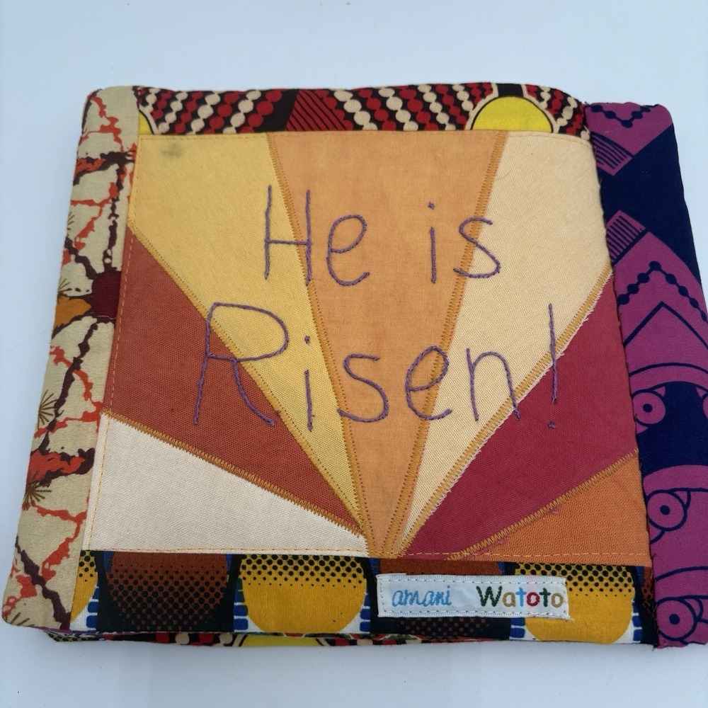 Easter Story Book - handmade by Amani ya Juu‎ in Kenya Signed 2020 - Picture 11 of 11